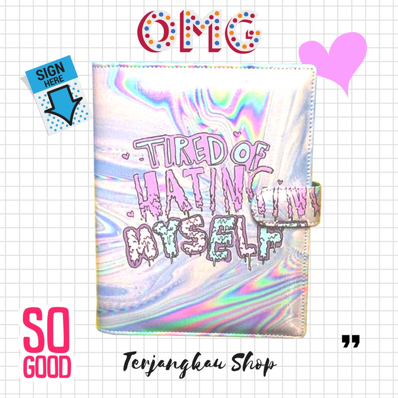 

Binder Printing Hologram Tired