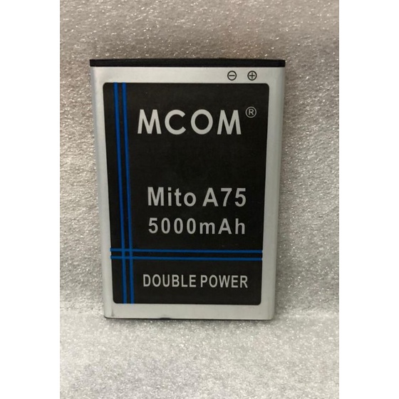 BATERAI DOUBLE POWER MCOM MITO A75