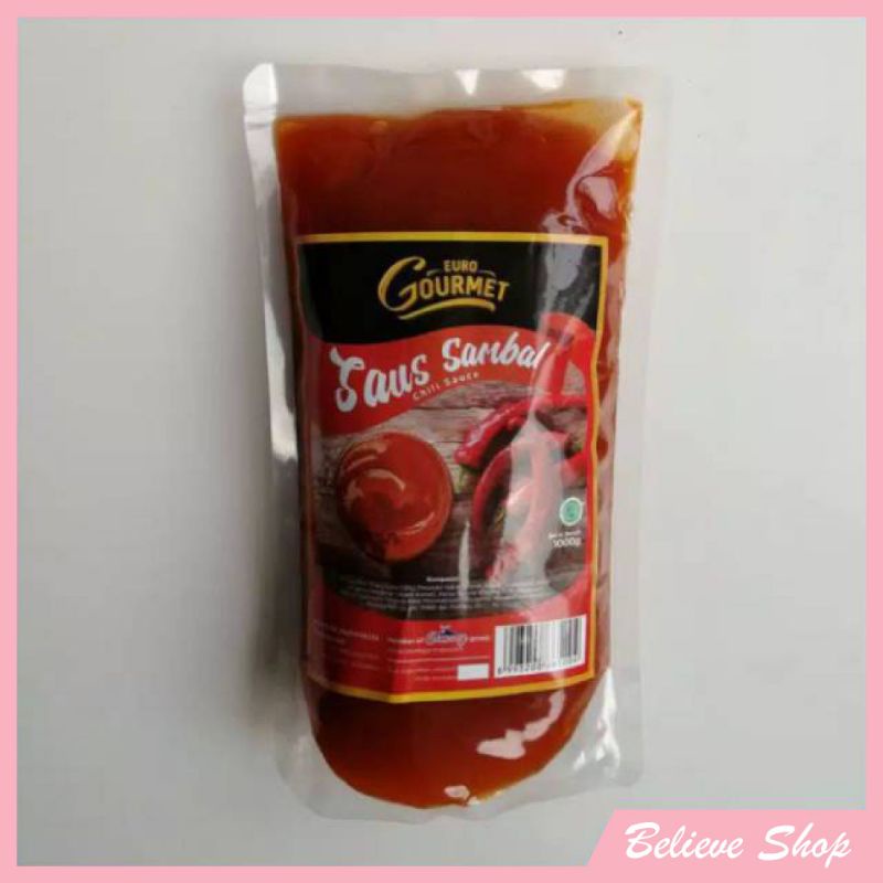 

Saos Sambal Euro Gourmet 1 kg