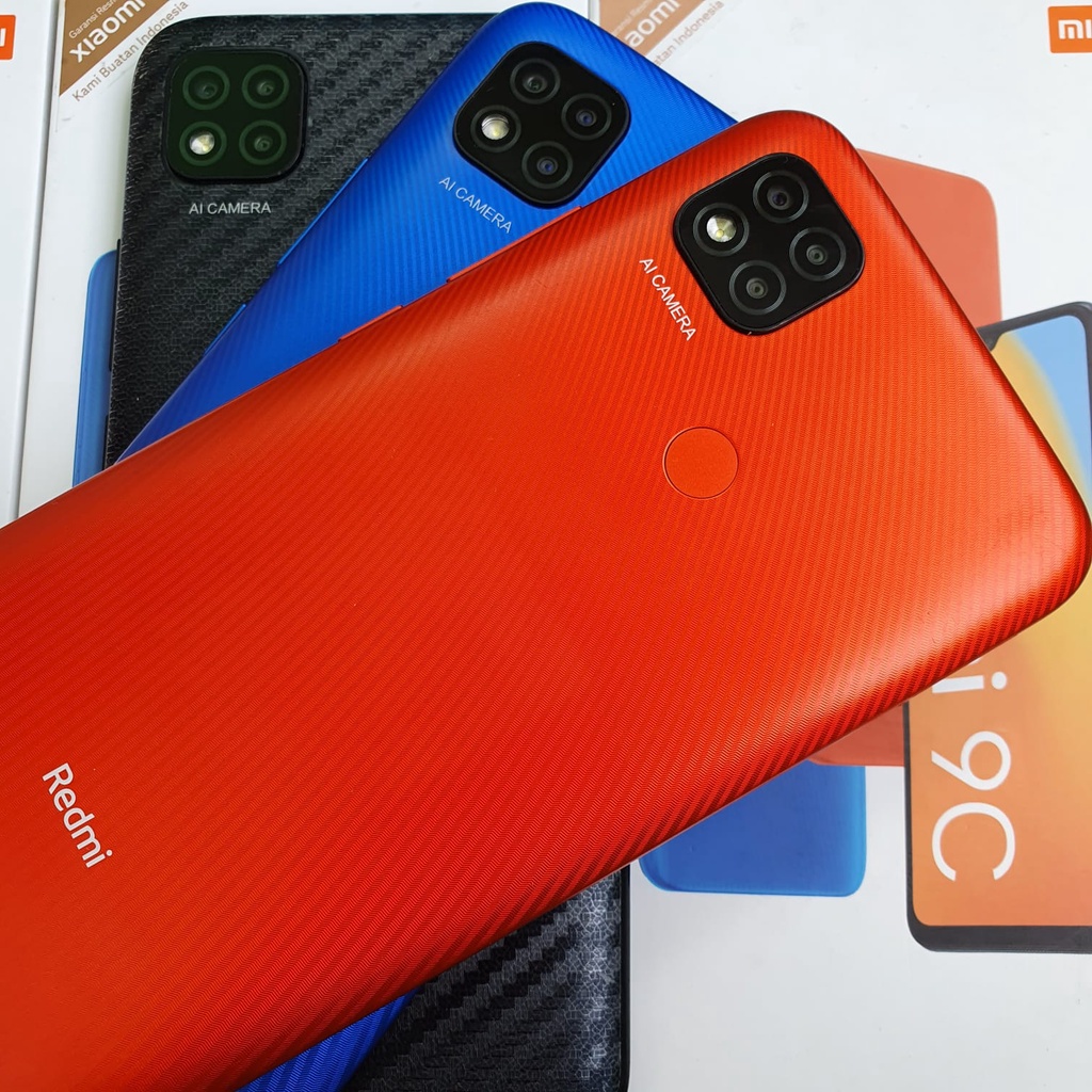 XIAOMI REDMI 9C SECOND 3/32 &amp; 4/64 GB HP SECOND HANDPHONE SECOND HP SEKEN HP BEKAS HP MURAH