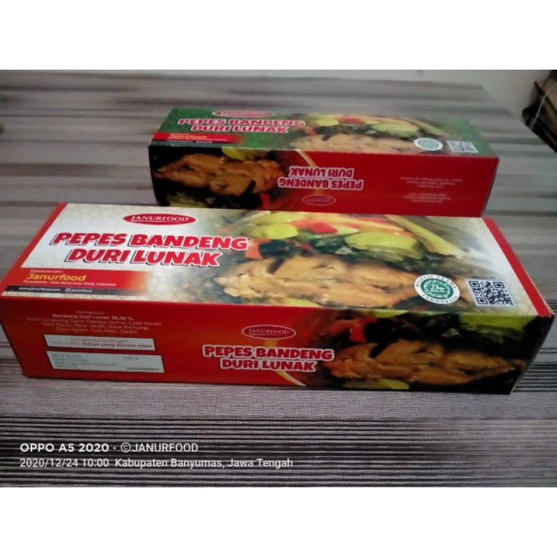 

JanurFood Pepes Bandeng Duri Lunak Komplit Kemasan Box Ekslusif