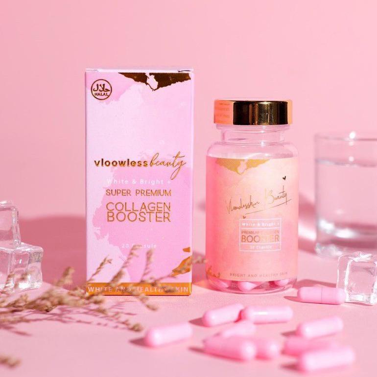 PROMO TERPOPULER	Ready Stock Collagen Whittening Booster by Vloowless Beauty
