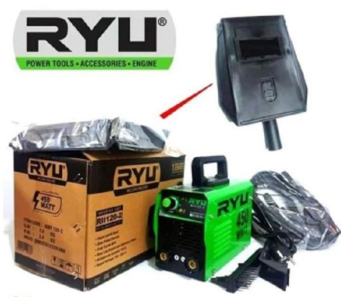 RYU INVERTER IGBT 120-2 - MESIN LAS LISTRIK 450 WATT - PERKAKAS