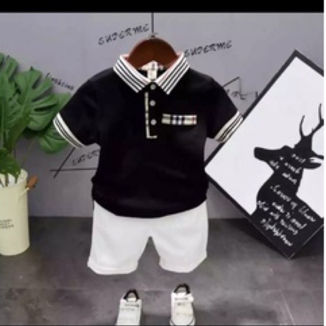 SETELAN KERAH STRIP/SETELAN ANAK TERBARU 1-5 TAHUN