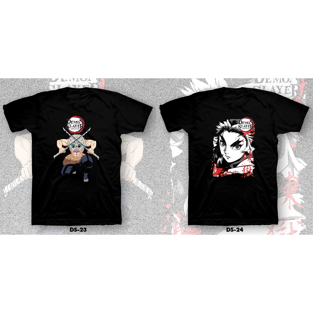 KAOS / TSHIRT 24s - ANIME/MANGA DEMON SLAYER .02