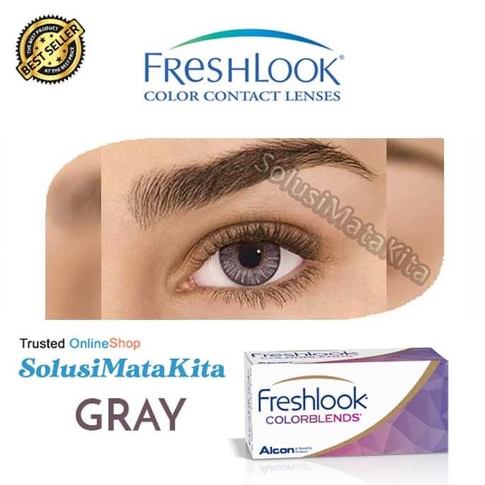Softlens Freshlook ColorBlends - Gray -3.25 s/d -8.00 | Alcon