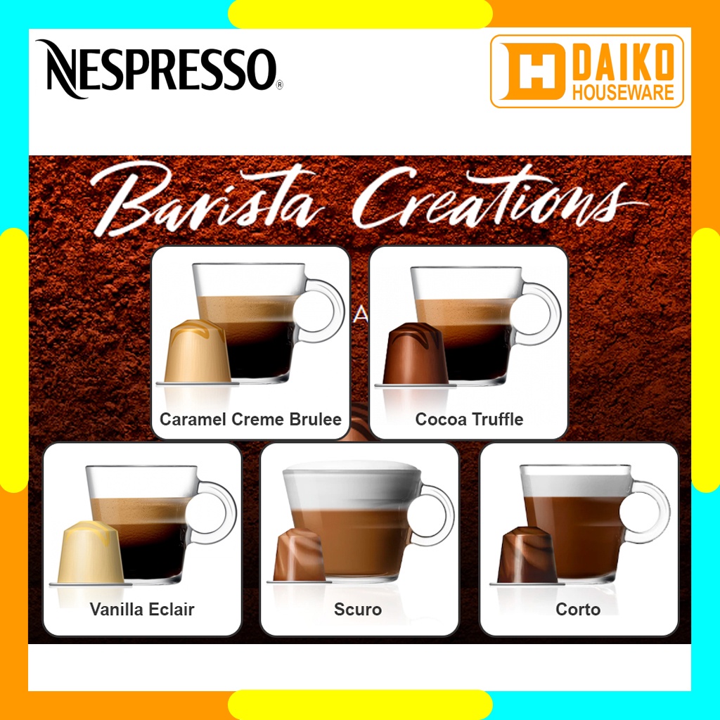 Capsule Nespresso Barista Creations Original Nestle 1 Pack Coffee - Kopi Kapsul Expired Panjang