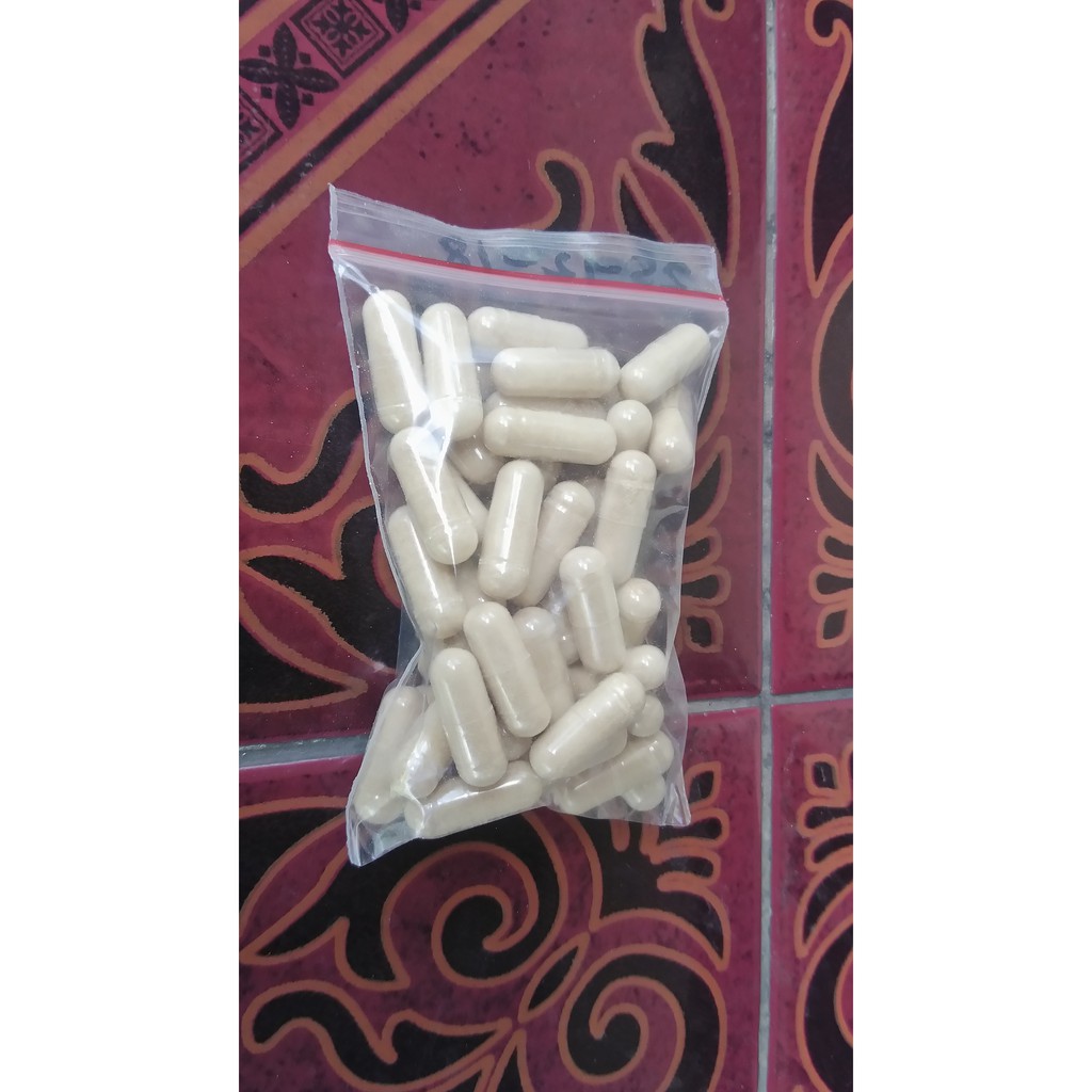Refill Kunir Putih Isi 50 Kapsul -  Obat Herbal Kunyit Curcuval DP Prof Dwiyati Windra Mekar Sachet
