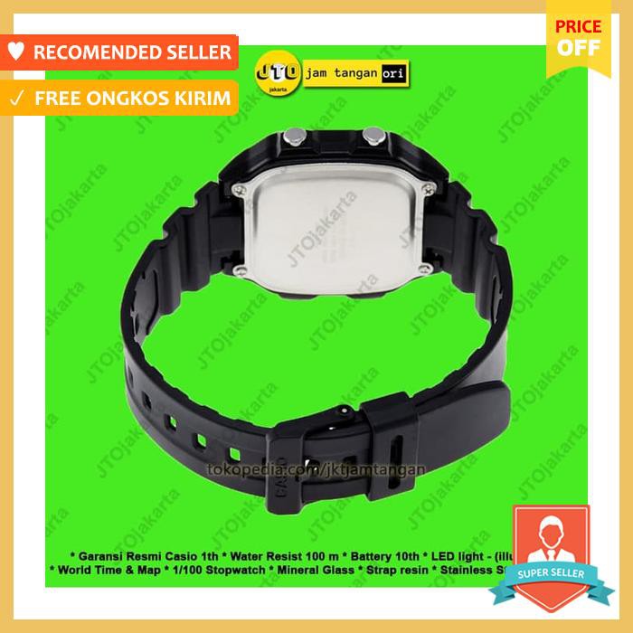 Casio Ae 1200Wh 1B 1200 Wh Ae1200Wh Jam Tangan Original Pria Digital
