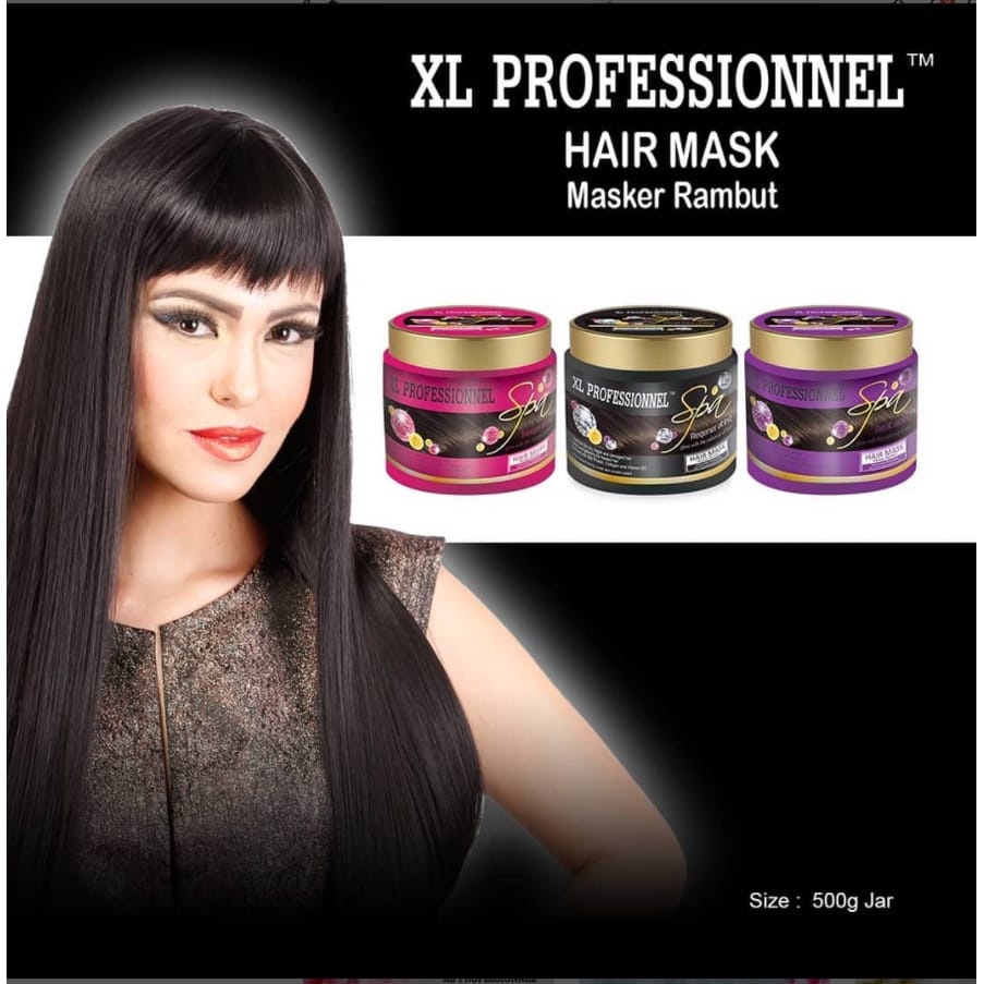 XL SPA PROFESSIONAL HAIR MASK 500GR MASKER RAMBUT KOSMETIK TREATMENT