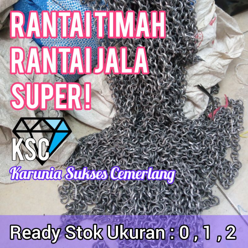RANTAI TIMAH / RANTAI JALA / RANTAI PEMBERAT JARING