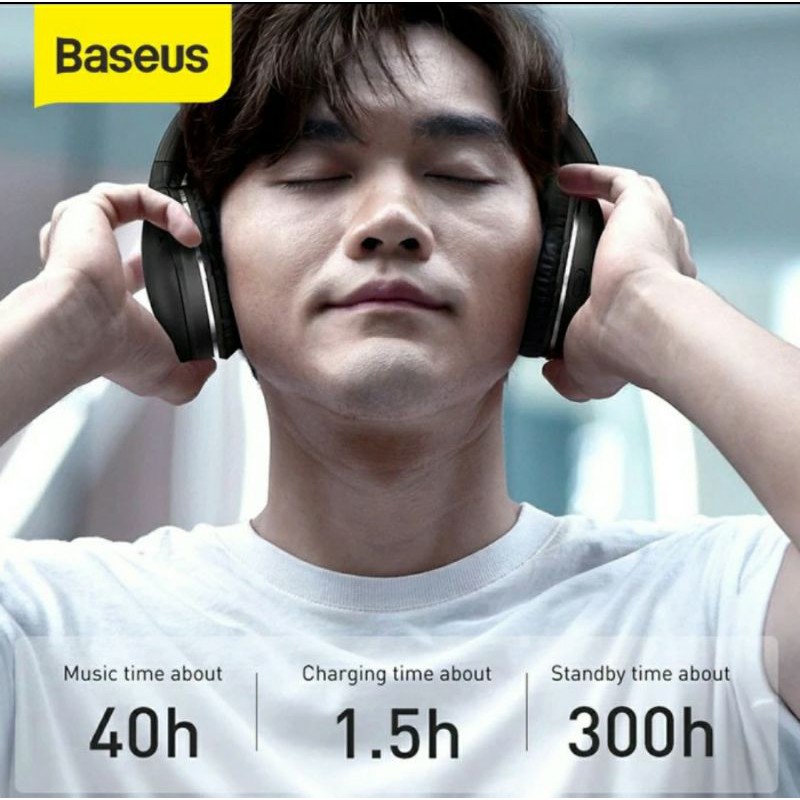 Baseus D02 Pro Headset Wireless Bluetooth Stereo Headphone