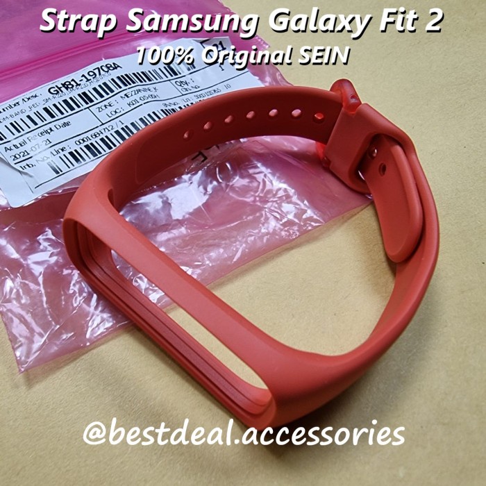 Strap Samsung Galaxy Fit 2 - Gelang / Rubber Band Original Fit2 #98