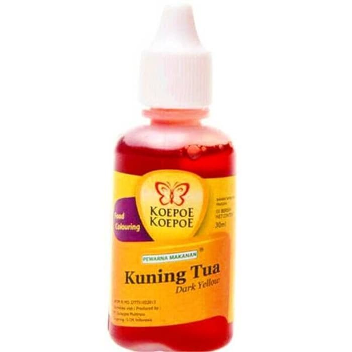 

Koepoe Koepoe Pewarna Kuning Tua 30 Ml