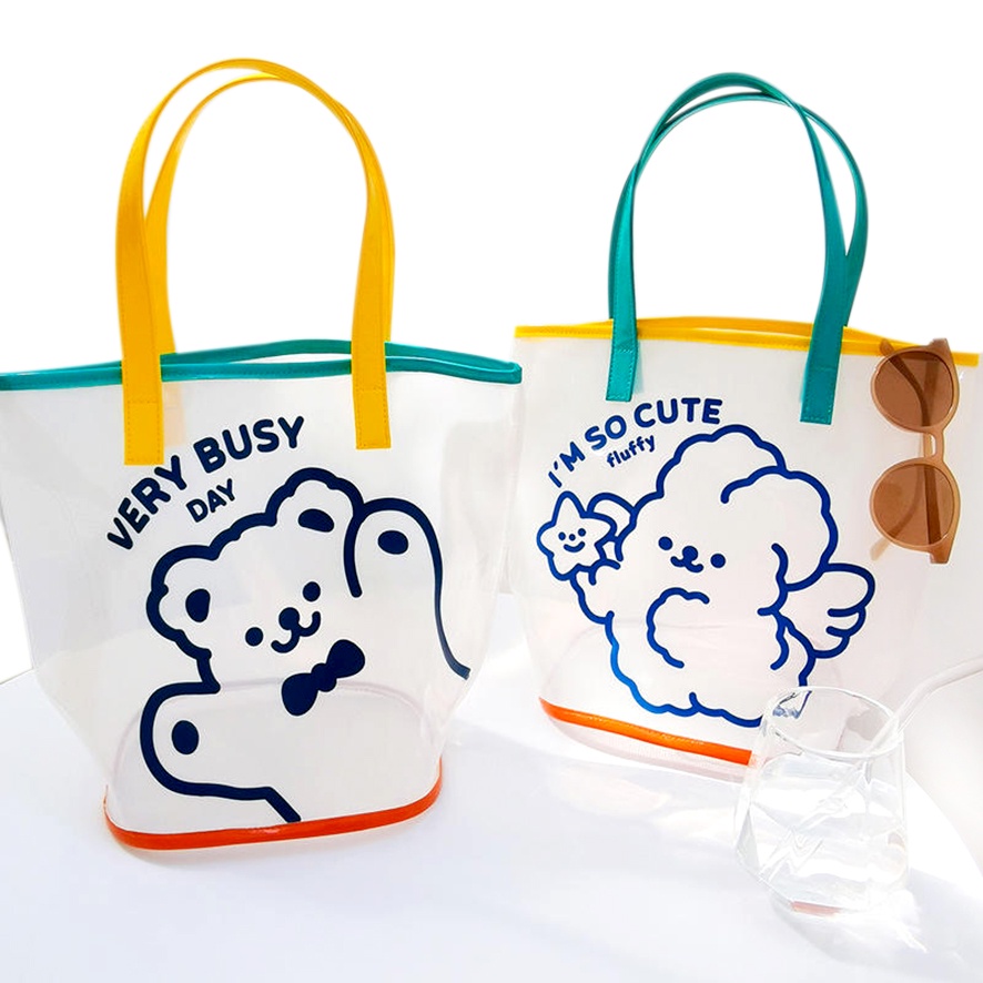 Jelly Bucket Bag / Tas Bucket Transparan - MOEJOE