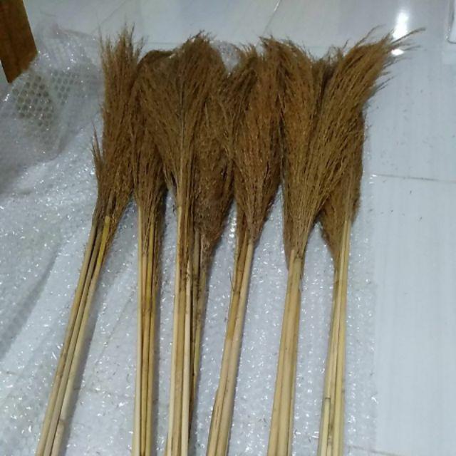 Dried Natural Pampas Lokal Pampas Kering Bunga Kering Dried Natural Pampas Lokal Pampas Kering Bunga Kering