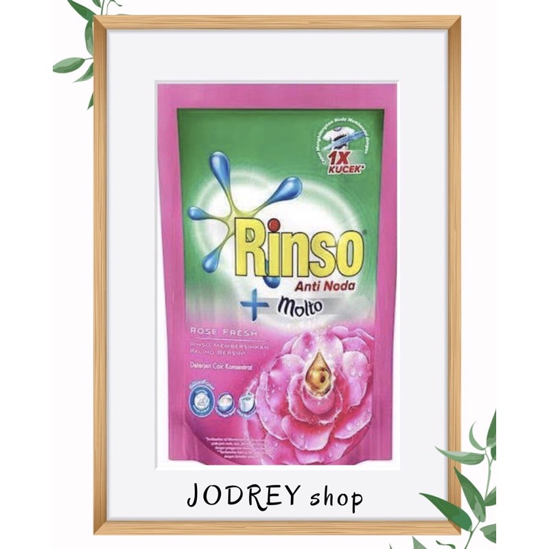 Rinso Molto Cair Rose Fresh 750ml