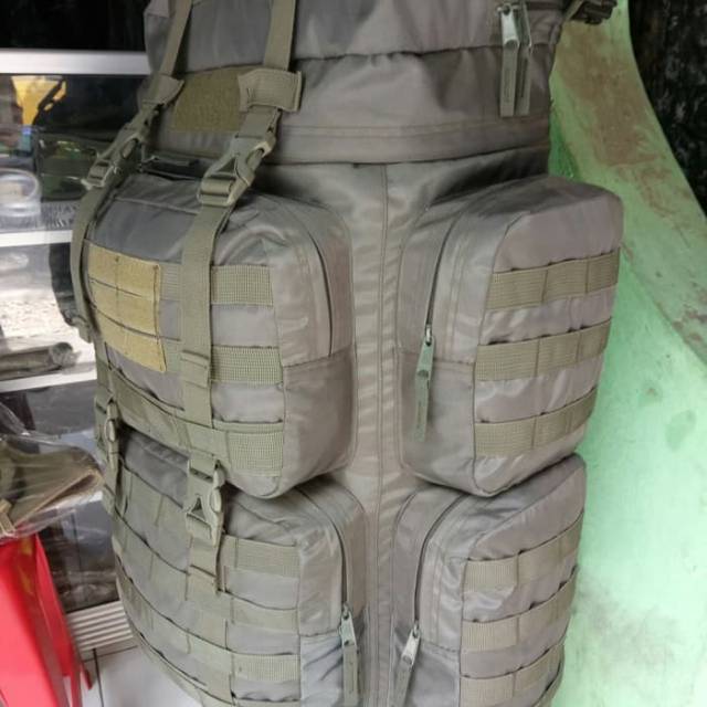 Tas ransel gendong ARMY JUMBO 80/90L/tas ransel besar model RAIDER KOPASSUS tactical outdoor