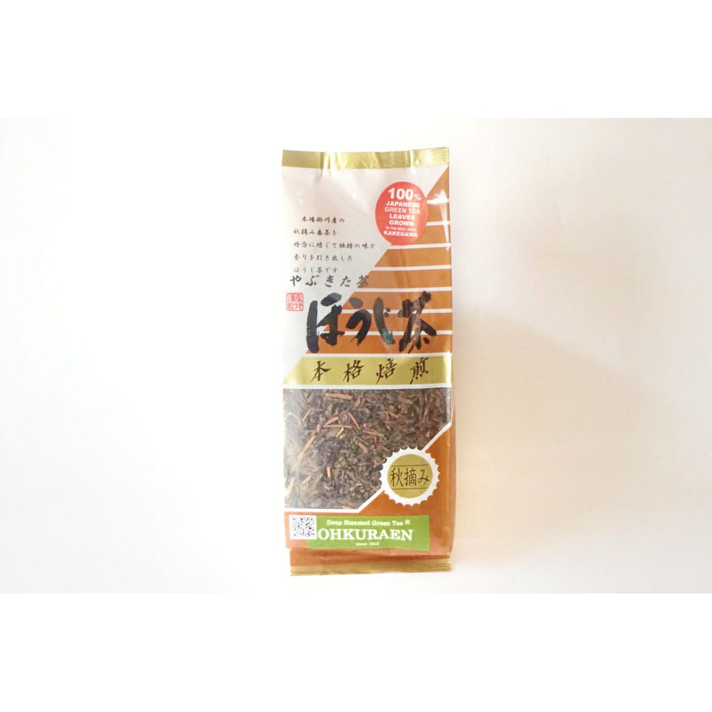 Ohkuraen Houjicha 130gr | Autumn Harvest Houjicha | Teh Hijau