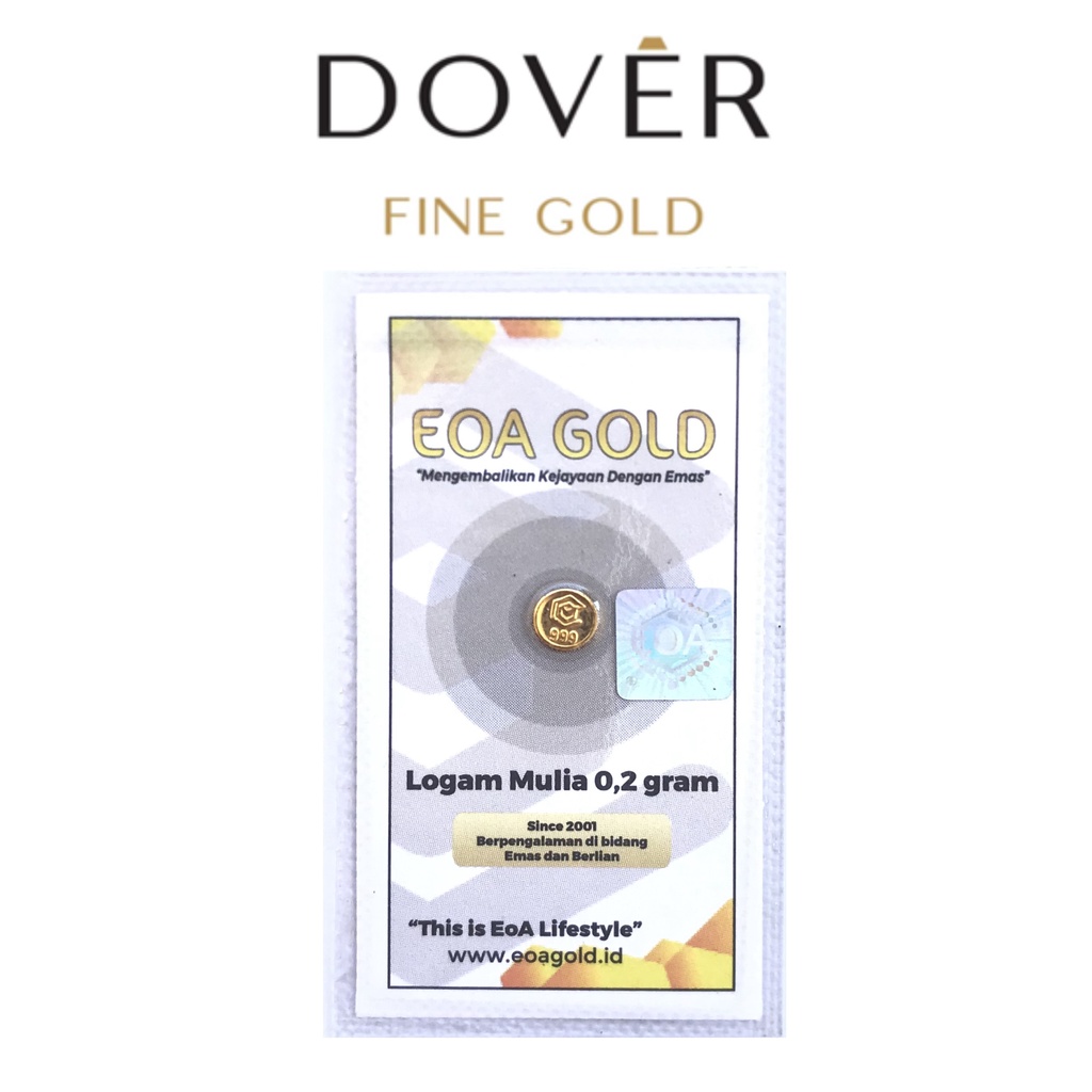 Logam Mulia Emas EOA 0.2 gram