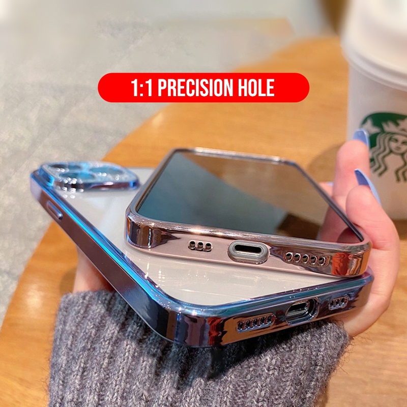 Case Lensa Kamera Glitter shockproof Cover iPhone 11 Pro MAX 12 13 Pro MAX XS MAX XR X 7 + 8 Plus