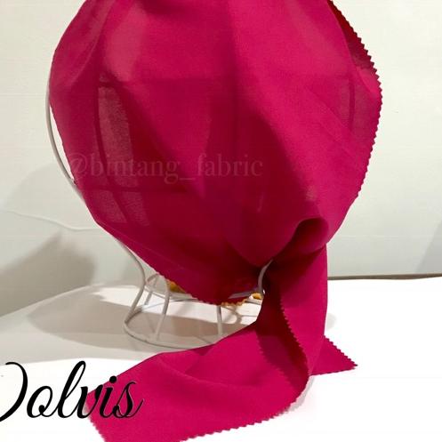 ☎ Bahan Kain Wolfis Wolvis Wool Peach 1 meter ♘