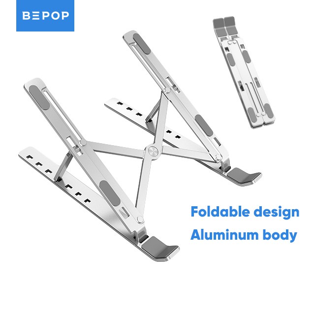 Bepop Meja Laptop Stand Holder Laptop Lipat Portable Adjustable