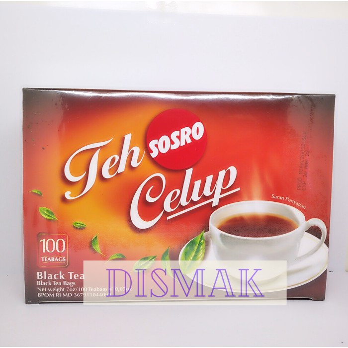 Teh Sosro Celup Black Tea (isi 100)