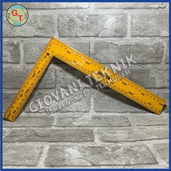 

Unik Kenmaster Penggaris Siku Meter 30 X 40 Cm Siku Tukang Pengukur Sudut Murah