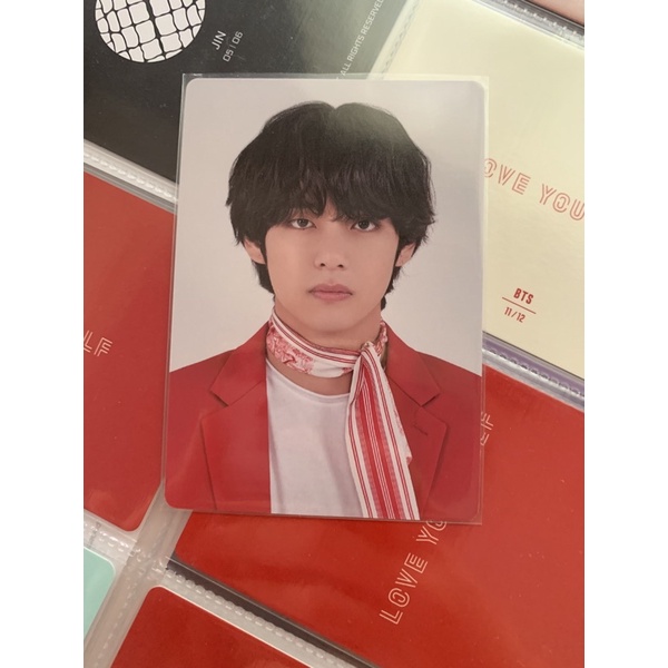 BTS PHOTOCARD PC HOLOGRAM HOLO ACRYLIC FRAME MAP OF THE SOUL MOTS:ONE KIM TAEHYUNG / V TAE RARE