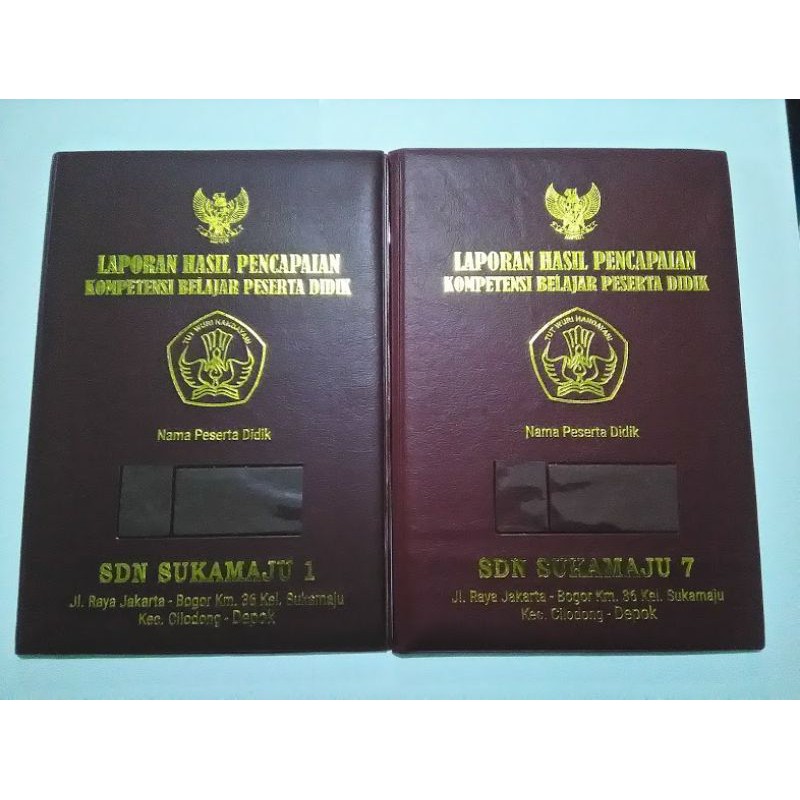 

Map Sampul Raport Minimal Order 20