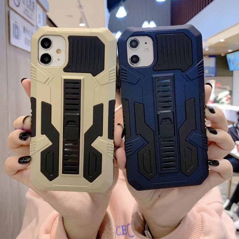 Hard Case Standing Iphone X Xs 7G 7 Plus 12 11 Pro Max 12 Pro Max Casing Robot Spigen Transformers