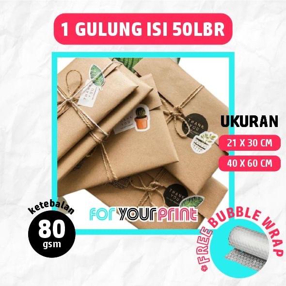 

Kertas Samson Craft / Kertas Samson Coklat / Kertas Amplop 1 Gulung