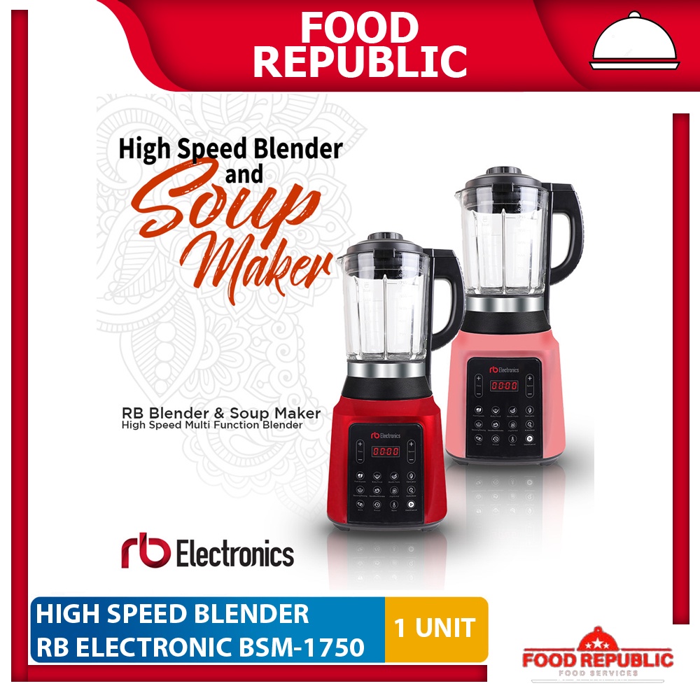 RB Blender Soup Maker Multifungsi 11 in 1 Memasak Sup Heavy Duty