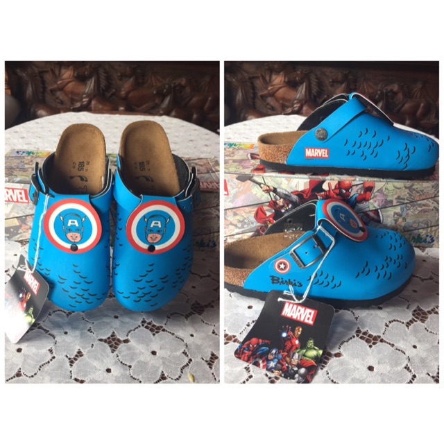 SOLD Birkenstock kids (Birki’s) marvel edition