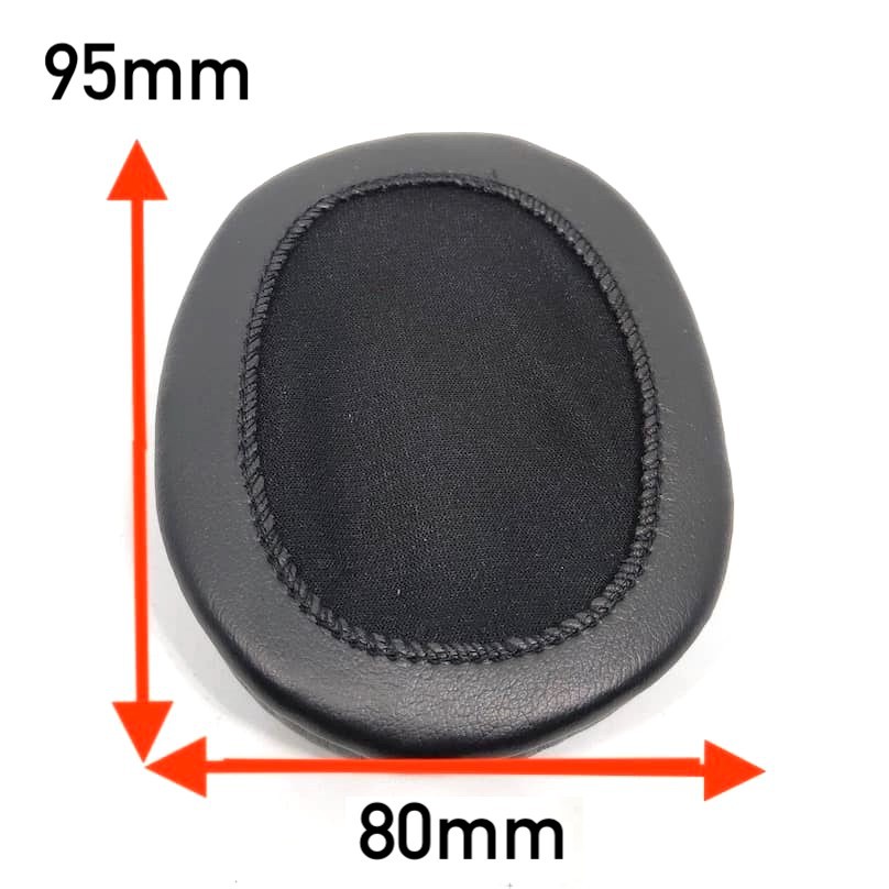 Large Oval Headphone Leather Foam Pad Busa ATH-M50X SONY MDR