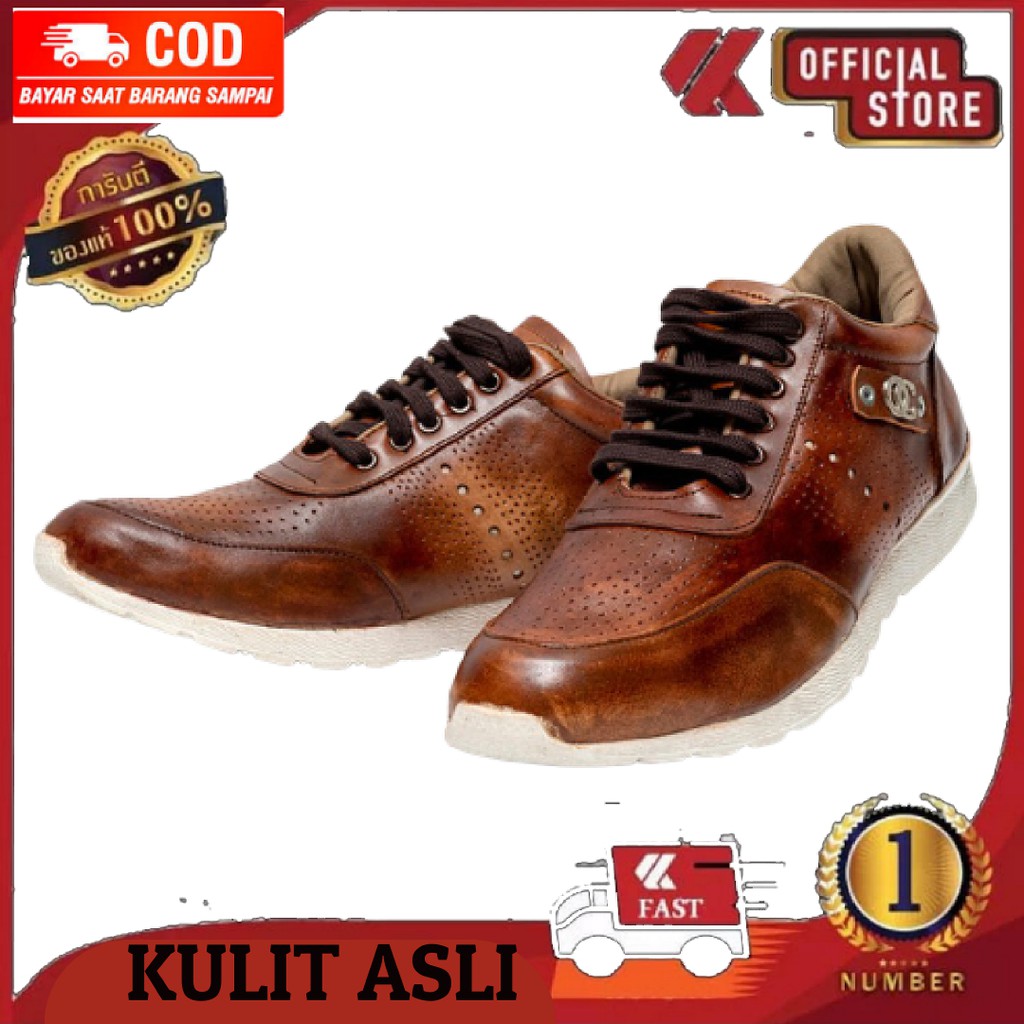 ❤️M-075 Sepatu sneakers odon cibaduyut sneaker kulit sepatu kulit best seller .❤️