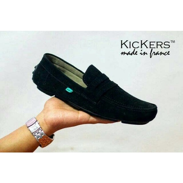 Sepatu Casual Pria Kickers JAVLIN Slop Formal Sneakers Kerja