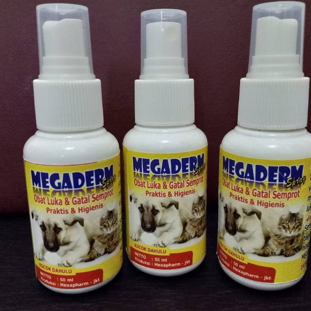 Obat luka dan gatal untuk hewan anjing kucing