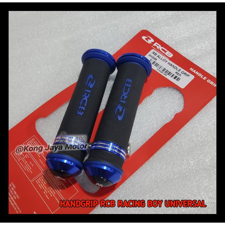 TERMURAH GRIP RCB HAND GRIP RCB AHG55 ORIGINAL RCB NMAX PCX CBR 150 AEROX CBR R - BIRU