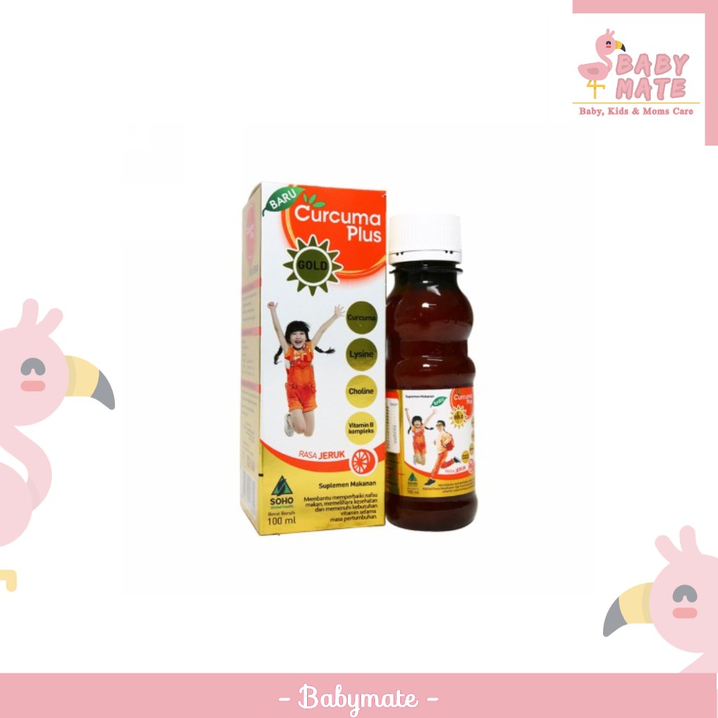 Curcuma Plus Gold Jeruk 100 mL