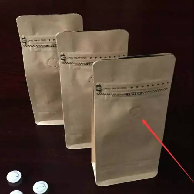 

Coffee bag flat bottom 250gr