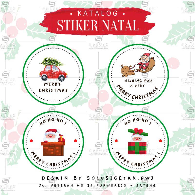 

Stiker Toples Natal Lucu