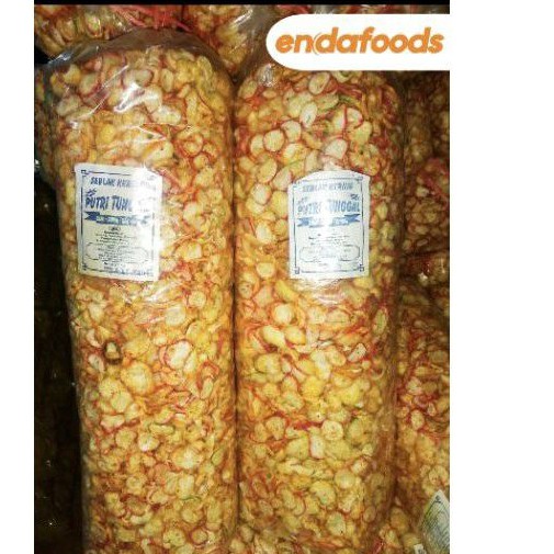 

1 ball (2.7kg) Kripik Seblak / Kripik Jablay