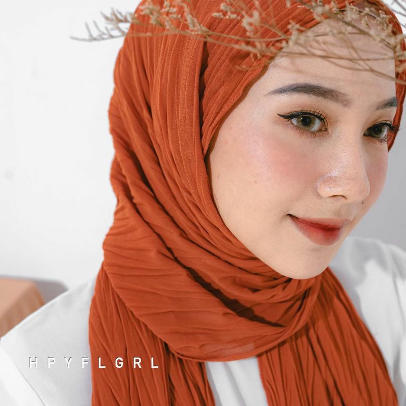 Pashmina Zafron Plisket