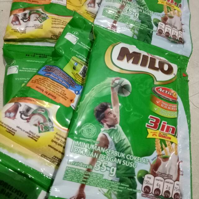 Jual Milo 3in1 35gr 10 Sachet Indonesiashopee Indonesia 0945