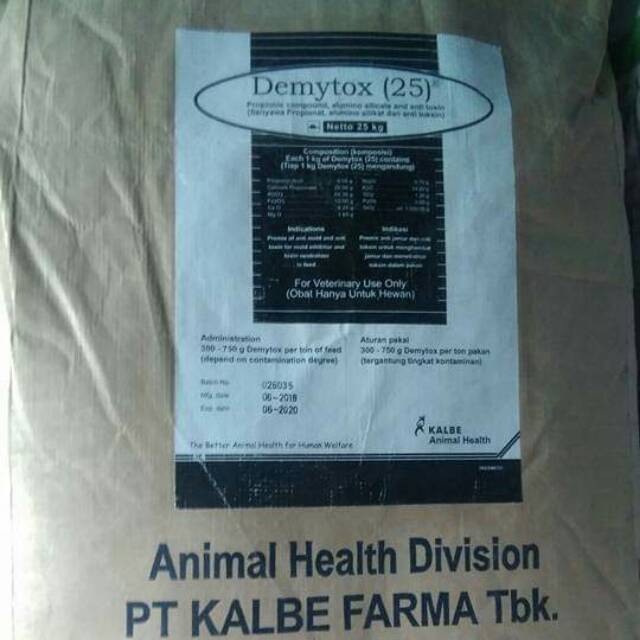 Demytox Anti jamur Dan toxin pakan ternak