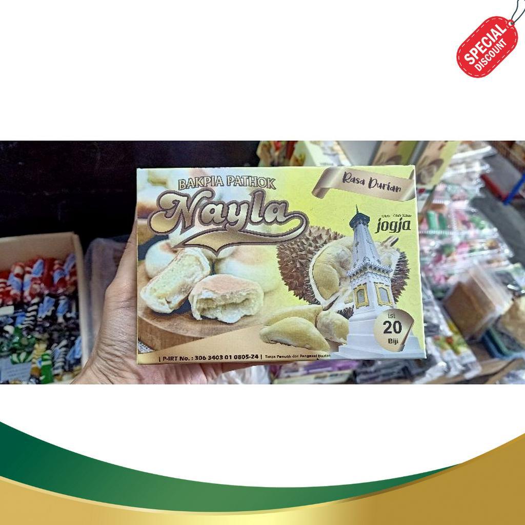 

NEW PROMO BAKPIA PATHOK NAYLA RASA DURIAN ISI 2 BIJI BARANG FRESH SETIAP HARI