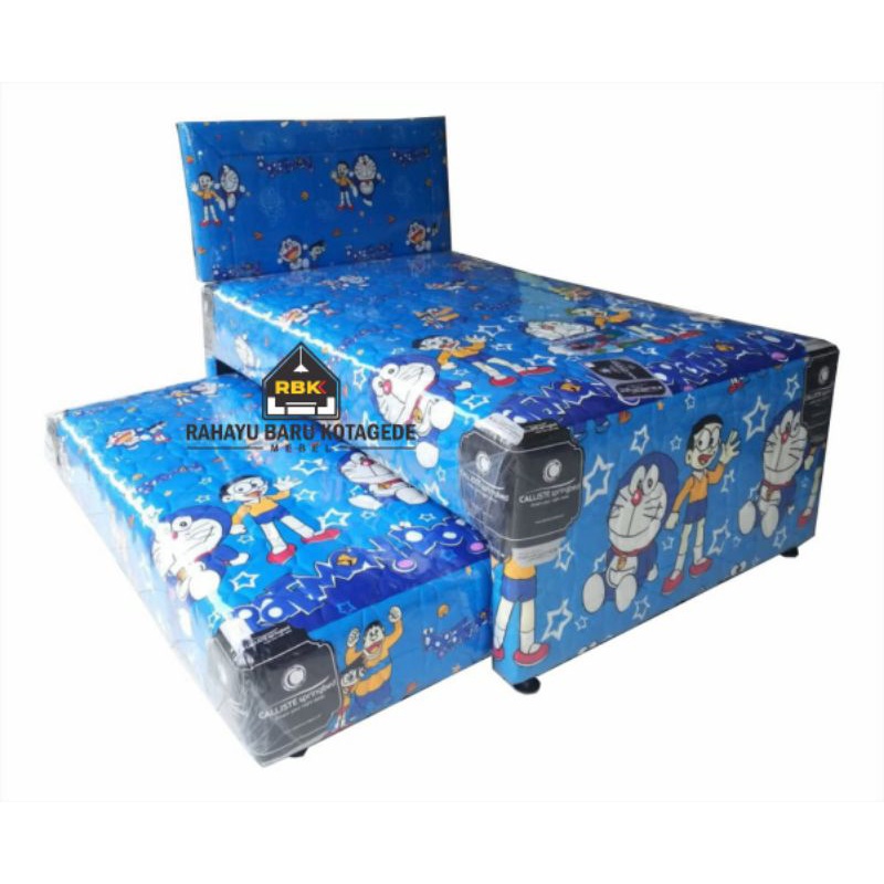 Springbed 2in1 Doraemon 120x200 Kasur Sorong Jogja