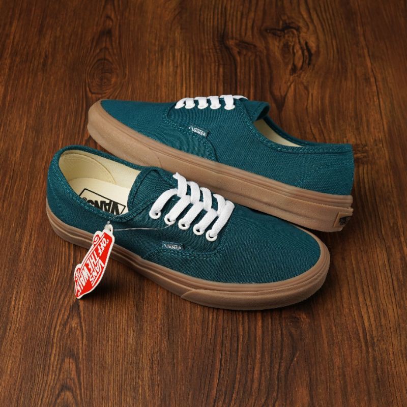 Vans Authentic (Light Gum) Atlantic Deep